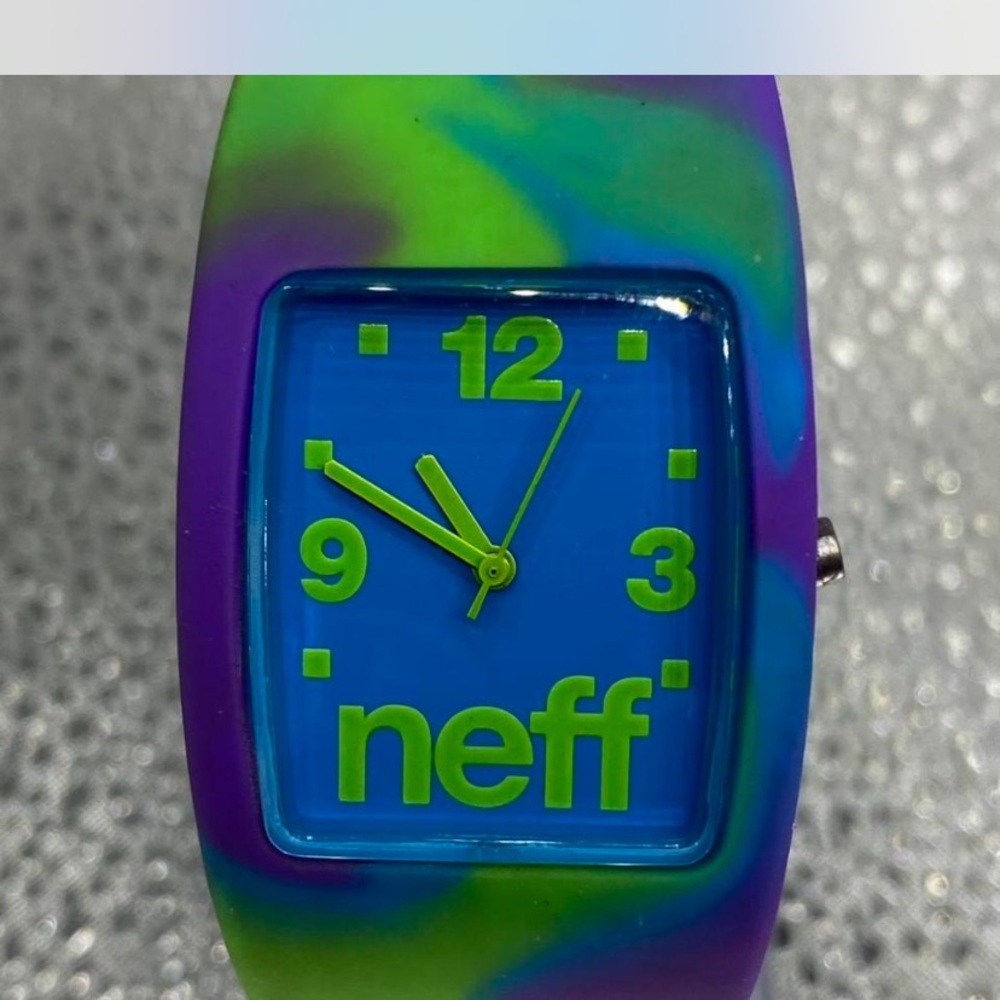 Ladies ^^^ Neff Blue and Multicolor Watch ***